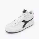 Diadora Men’s Black Leather Sneakers