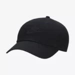 Nike Men's Black Cap with Print