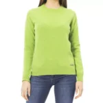 Baldinini Luxury Wool-Cashmere Crewneck Sweater