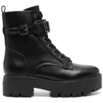 Guess Women’s Black Lace-Up Boots