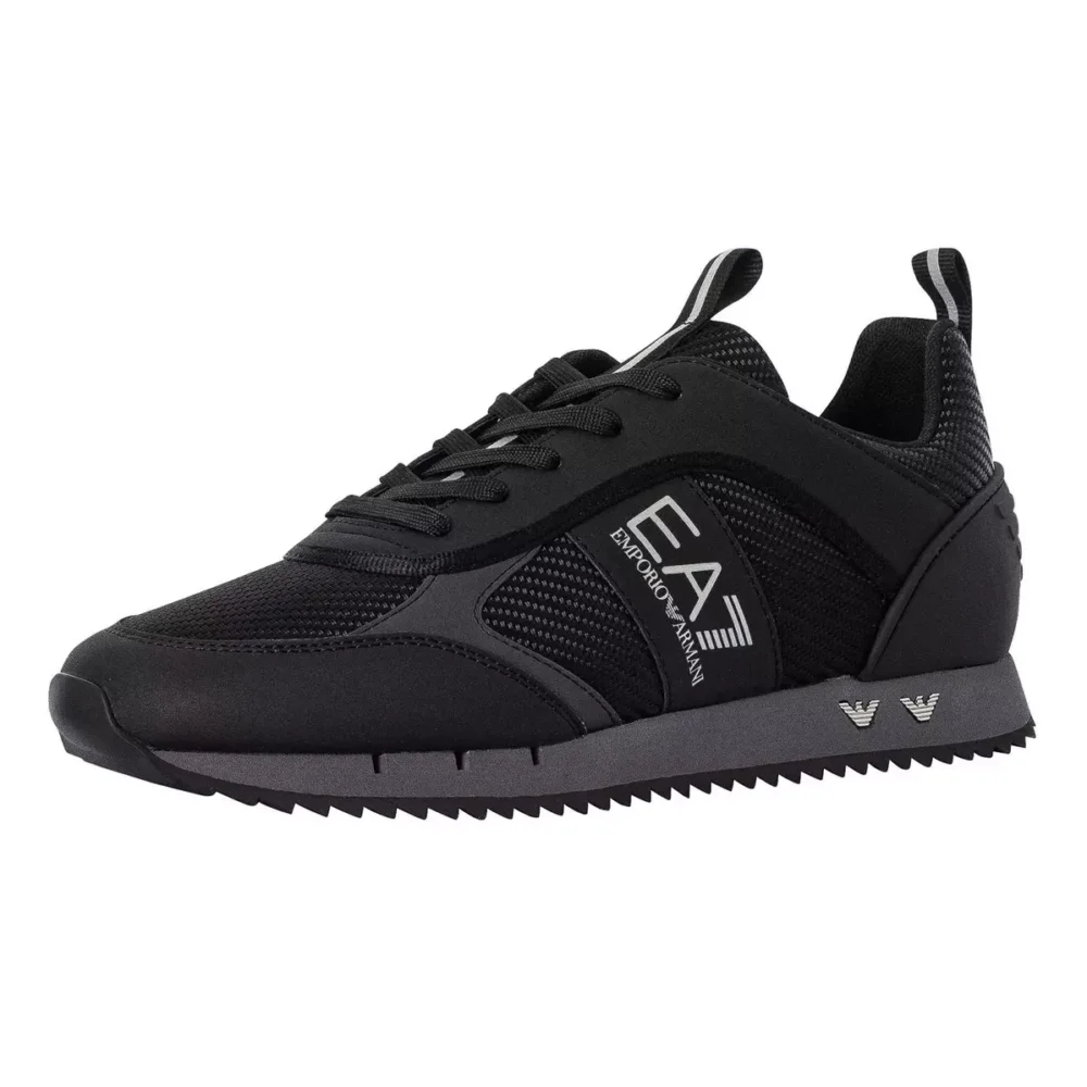 EA7 Men's Black Sneakers