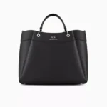 Armani Exchange Women's Black Handbag with Shoulder Strap