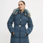 Guess Women’s Blue Zip-Up Jacket