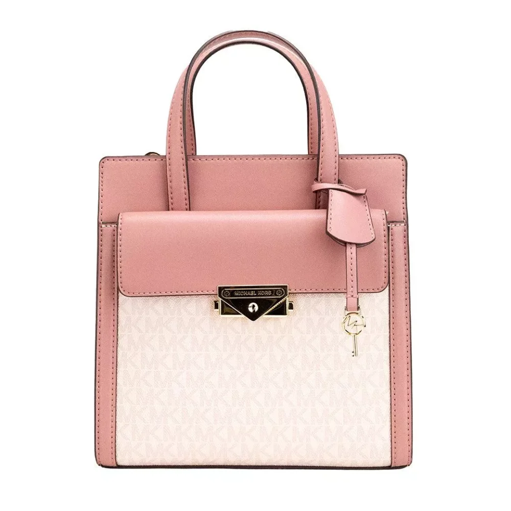 Michael Kors Cece Small North South Crossbody Bag in Powder Blush