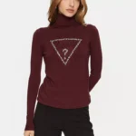 Guess Women's Printed Turtleneck Knitwear