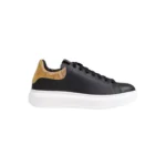 Alviero Martini Prima Classe Men’s Black and White Leather Shoes