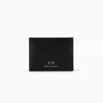 Armani Exchange Men's Black Leather Wallet