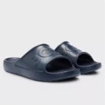 Boss Men’s Blue Slip-On Rubber Slippers for Spring/Summer