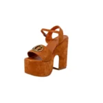 Guess Women's Suede Platform Sandals