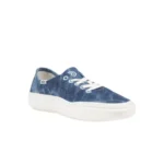 Vans Women's Blue & Black Fall/Winter Shoes with Rubber Sole