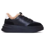 Ash Women's Black Leather Sneakers