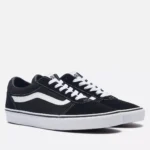 Vans Men’s Black Leather Sneakers