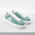 Furla Green Leather Sneakers