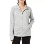 Stylish Long Sleeve Sweatshirt with Zip & Logo by Fila