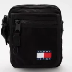 Tommy Hilfiger Men’s Black Nylon Crossbody Bag