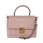 Michael Kors Pink Leather Crossbody Handbag with Adjustable Strap