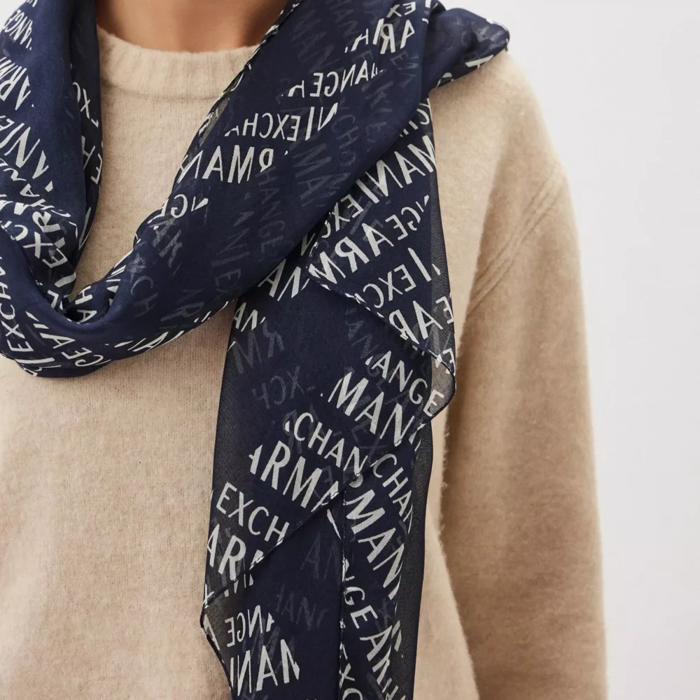 Armani Exchange Women’s Printed Scarf