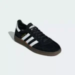 Adidas Men's Black Suede Sneakers