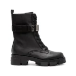 Guess Women’s Black Faux Leather Ankle Boots