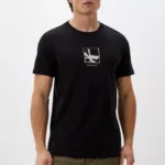 Calvin Klein Jeans Men's Black Printed T-Shirt