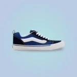 Vans Men's Blue Leather Sneakers