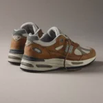 New Balance 991 Sporty Brown Sneakers