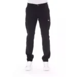Baldinini Trend Black Cargo Trousers