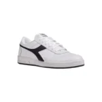 Diadora Men's Black Leather Sneakers