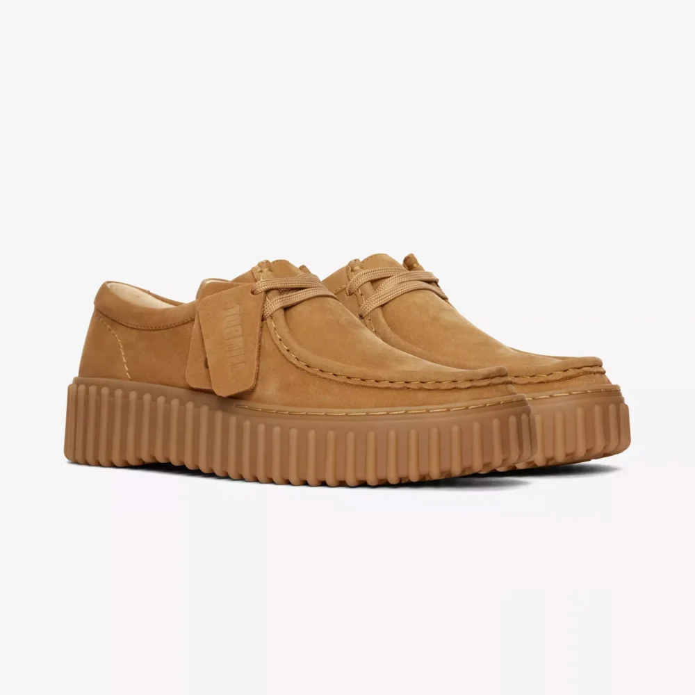 Clarks Women’s Beige Suede Moccasins