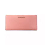 Michael Kors Jet Set Travel Large Continental Wristlet Wallet Primrose