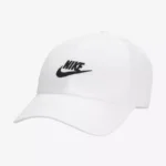 Nike Men's White Cap with Print