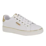Guess Women’s White Polyurethane Slip-On Shoes