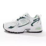 New Balance 530 Green Leather Sneakers