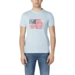 U.S. Polo Assn. Men's Red Graphic Print T-Shirt