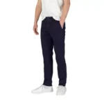 Boss Men's Blue Slim-Fit Trousers - Stylish & Comfortable
