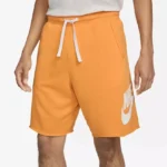 Nike Men’s Orange Print Shorts