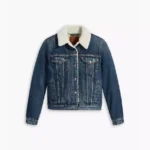Levi’s Classic Denim Jacket with Fur Collar