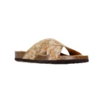 Alviero Martini Prima Classe Beige Men's Textile Shoes