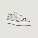 Vans Women's Floral Leather Shoes