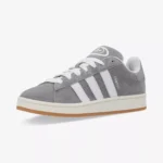 Adidas Men's Grey Suede Sneakers