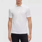 Boss Men's White Polo Shirt