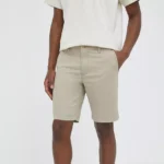 Levi's Men's Beige Cotton Shorts