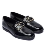 Furla Women's Black Leather Fall/Winter Shoes