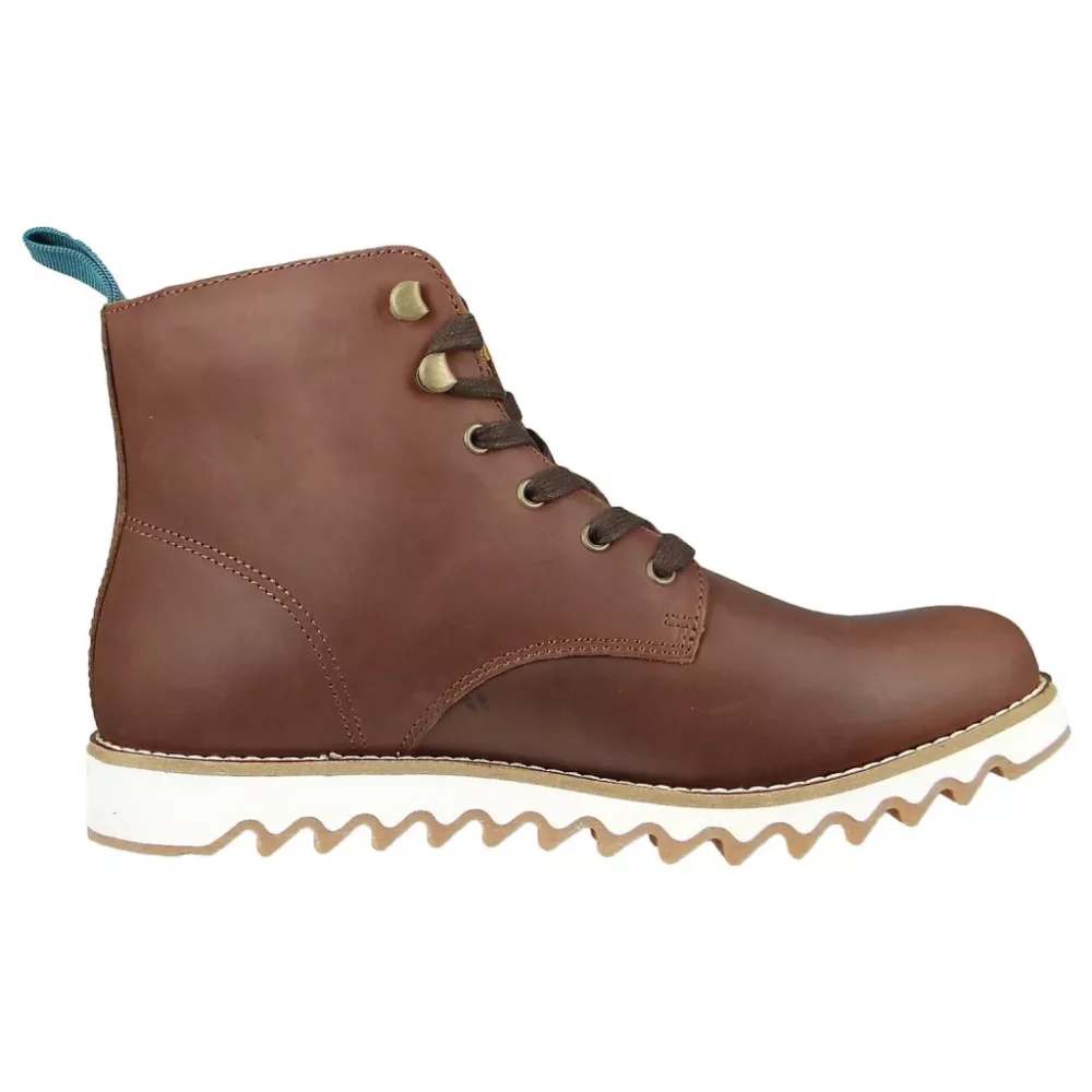 Levi's Men's Lace-Up Ankle Boots with Contrast Sole