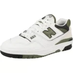 New Balance 550 Green Sporty Sneakers