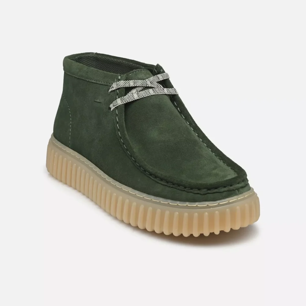 Clarks Men’s Suede Lace-Up Shoes