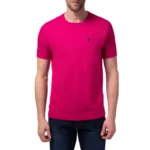U.S. Polo Assn. Men's Fuchsia Cotton T-Shirt