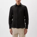 Baldinini Trend Men’s Slim Black Shirt