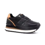 Alviero Martini Prima Classe Women's Black & Coloured Sneakers
