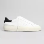 D.a.t.e Men’s Premium White Leather Fall/Winter Shoes
